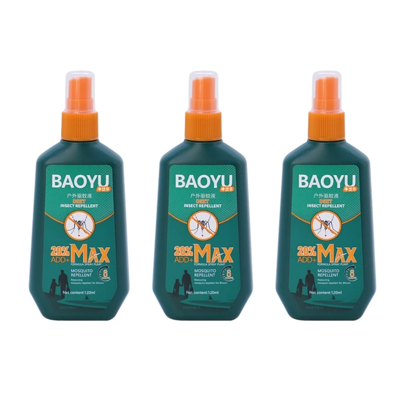 

3x Household Supplies Children Soothing Outdoor Travel MosquitoRepellent Liquid Daily Product For Outdoor Camping