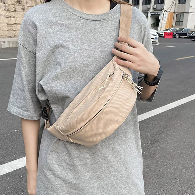 Casual Trend Waist Bag Hip Pack Street Style Women Belt Bag Large Capacity  Ladies Waist Pack Unisex Hip Hop Shoulder Crossbody Bag Fashion Chest Bag  Fanny Pack