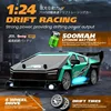 Rc Drift Car 1/24 Cross-Border 2.4G Remote Control High-Speed Electric Vehicle Ae86 4Wd Led Racing Toys for Boys Kdis Gift 4