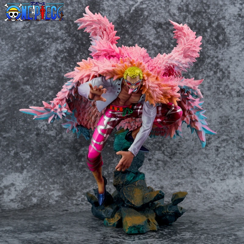 One Piece F3 Gk Don Quixote Doflamingo Action Figures Anime Statue Pvc