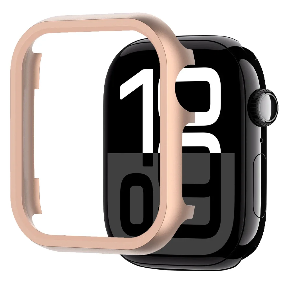 Premium Aluminum Alloy Protective Metal Case for Smartwatch - Durable Bumper Cover