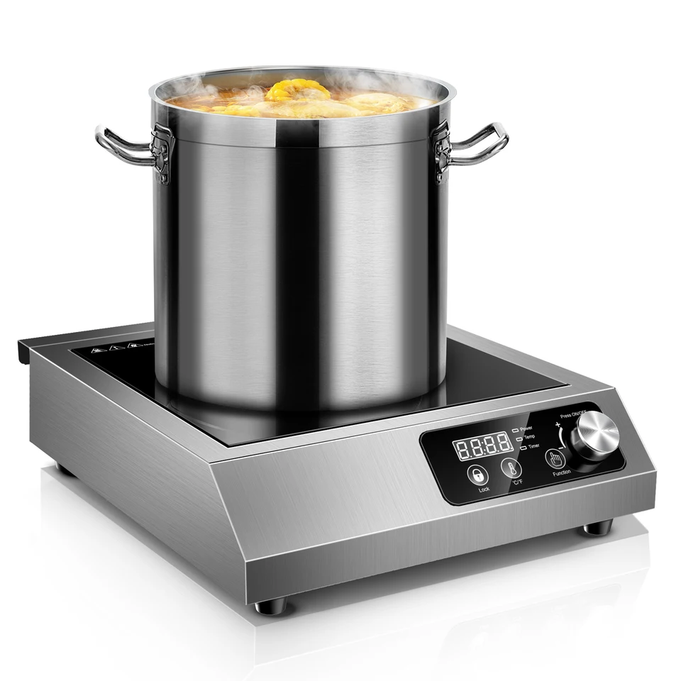 3500W Portable Stainless Steel Induction Cooktop