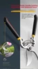 DELI 8 Inch Garden Pruner Shears SK5 Blade Pruning Scissors for Bonsai Fruit Trees Flowers Branches Garden Pruners 6