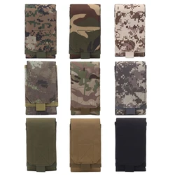 Outdoor Camouflage Bag for Men-Tactical Mobile Phone Organizer EDC Waist Belt Cases Practical Sport Hunting Camo Bags