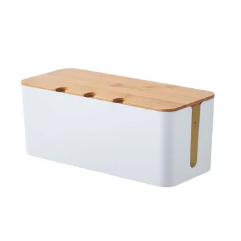 Wooden Cable Management Box 8