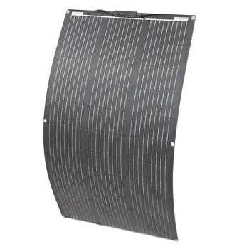 12 V/24 V ETFE แผงพลังงานแสงอาทิตย์แบบยืดหยุ่น 100w 200w 300w 400w 500w 600w Bendable กันน้ํา Monocrystalline พร้อมระบบและอุปกรณ์เสริม 1