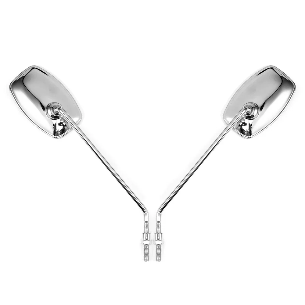 혼다 섀도우 VT1100 VT750 VT600 VF750 마그나 750용 유니버설 8mm 사각형 미러 오토바이 직사각형 핸들바 백미러