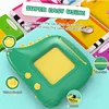 Little Dinosaur Learning Machine for Children, Talking Flash Card, English、Spanish、French Electronic Early Education Machine 3
