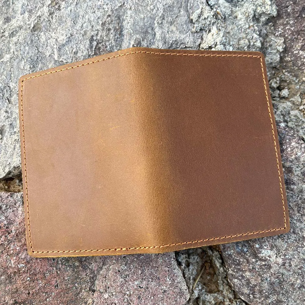 Handmade Wallet for Credit Cards Vintage Style Minimalist Leather Credit Card Holder Wallet for Men Protector Sleeve leather wallet wallet card holder card holder credit card holder