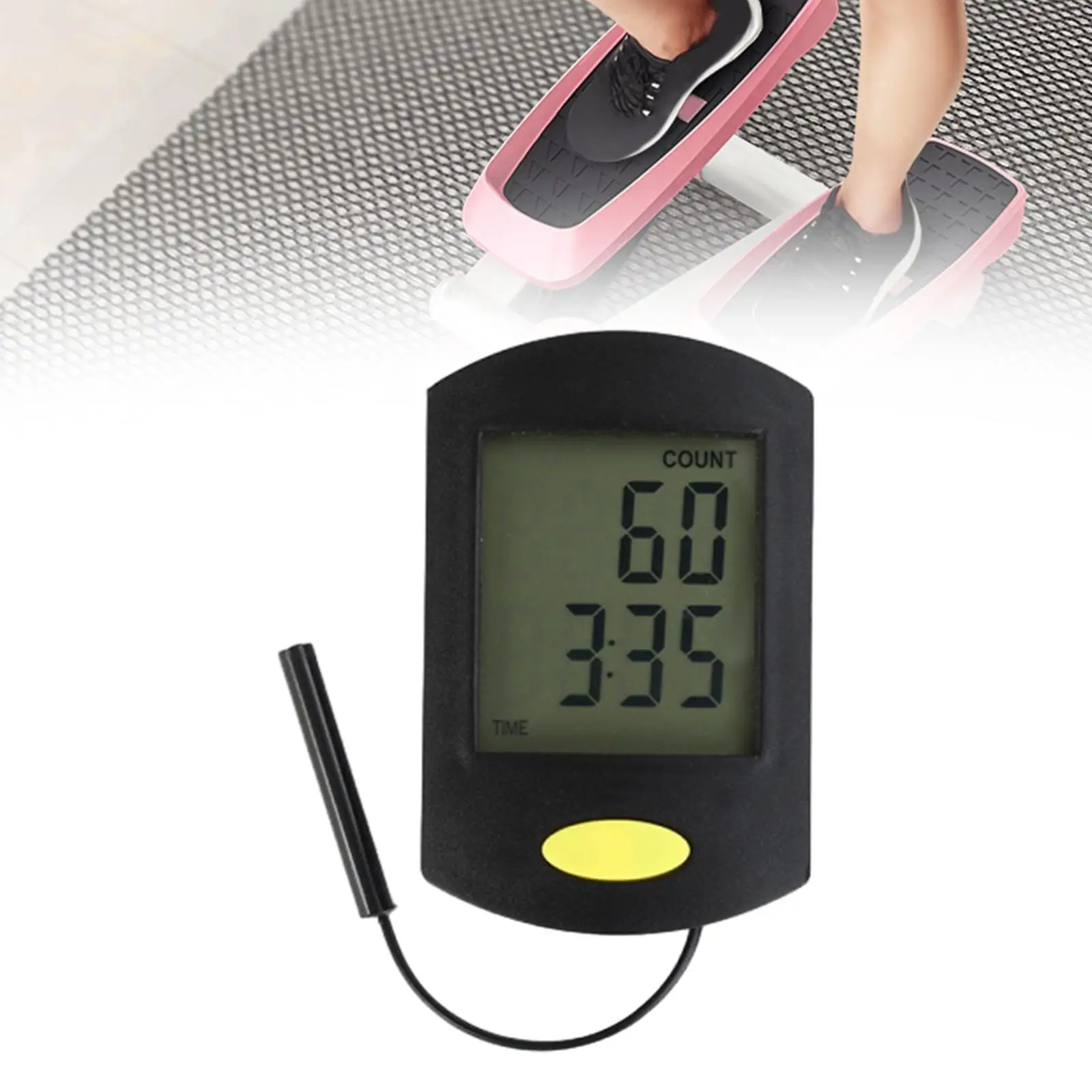 Replacement Monitor Speedometer, Exercise Bike Computer Pedometer, Adult