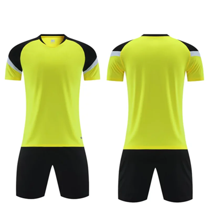 New Club Children Soccer Jersey Football Uniform Sport T Shirt Quick Dry Soccer Training Clothes 4-13years