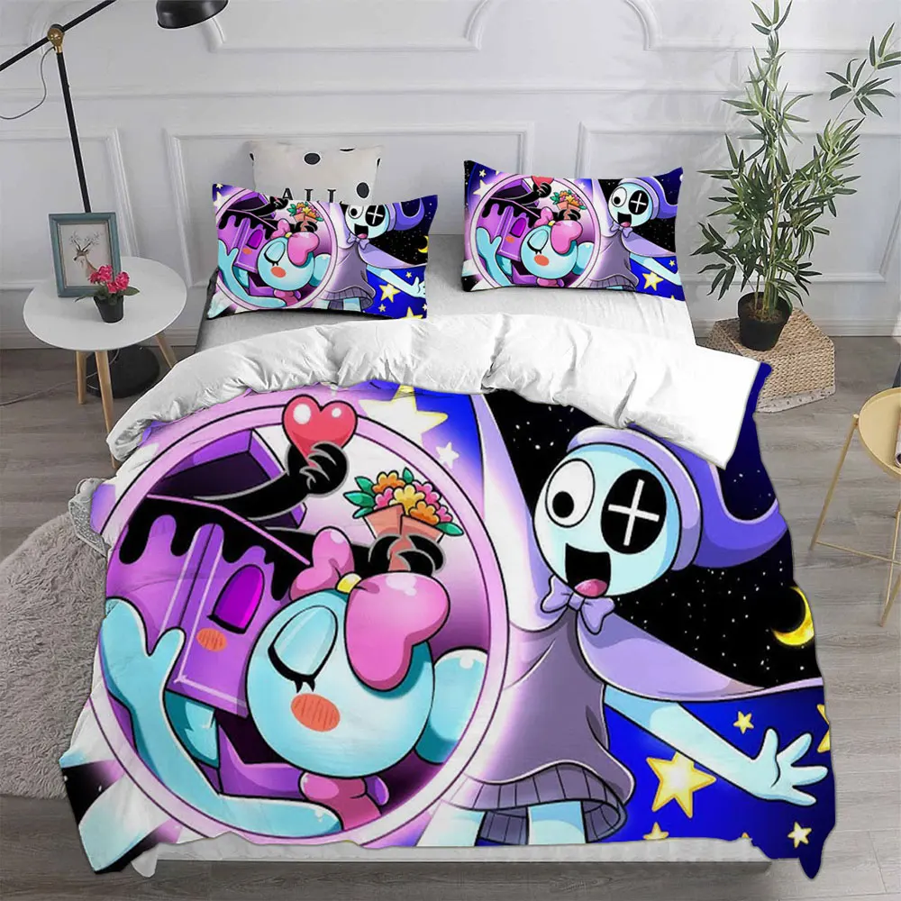 Dandy's World Bedding Sets Bed Cover Comforter Duvet Cover Pillow Case 2-3 Pieces Sets Kids Adult Bedroom Decor 6