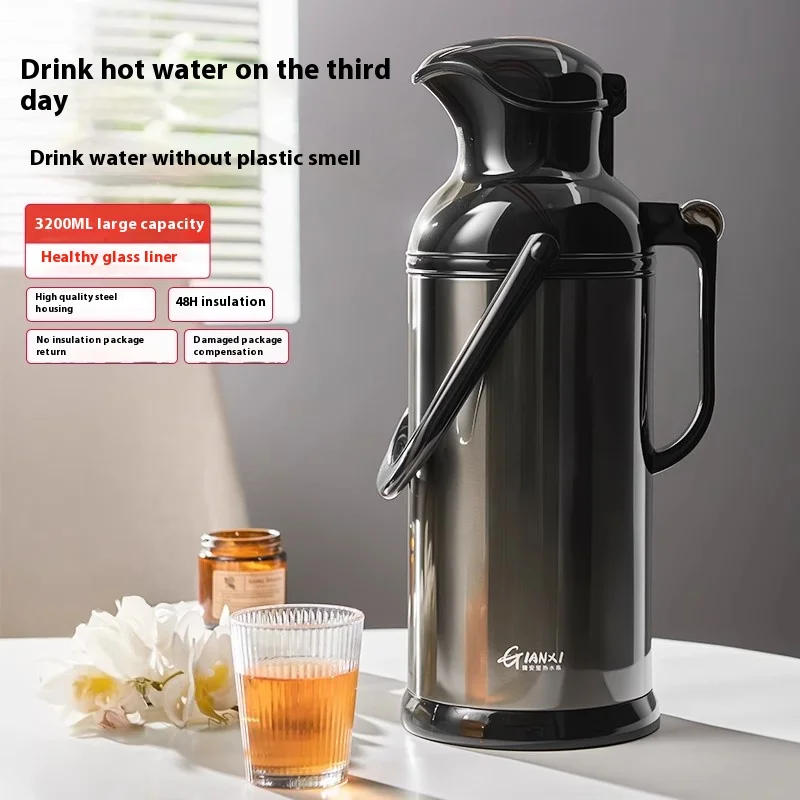 Gianxi Stainless Steel Hot Water Bottle Use Large Capacity Insulated Water Kettle Dormitory Use Thermal Jug Cold Insulation