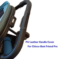 Baby Stroller Leather Handle Cover For Chicco Best Friend Handle Bumper Sleeve Case Bar Protective Covers Pram Accessories