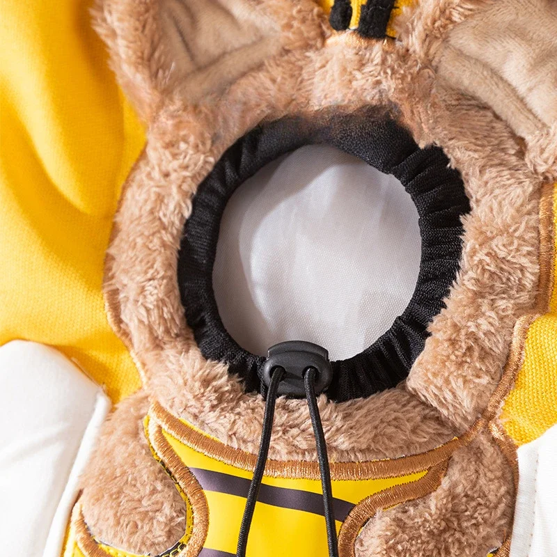 Summer Pet Shoulder Bag Bee Animal Shape Exposed Pet Storage Bag Outdoor Travel Shopping Small Dog and Cat Handbag