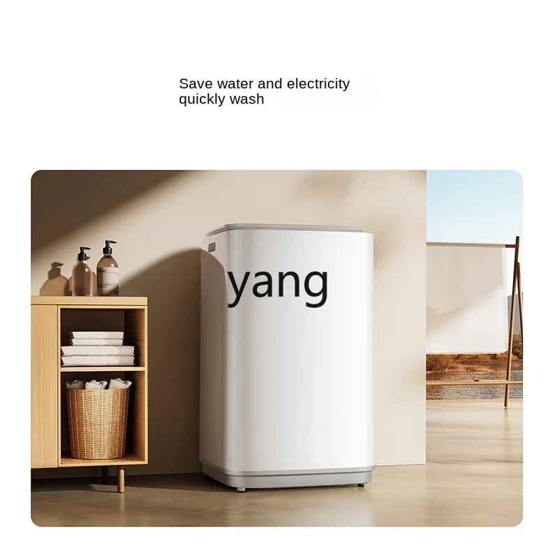 L'm'm Washing Machine 8kg Small Automatic Impeller Rental Household Large Capacity Washing Machine Integrated 3