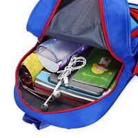 New Children School Bag Boys Girls Spider Man Cartoon Kindergarten Schoolbags Kids Orthopedic Backpacks 4-13 Year 4