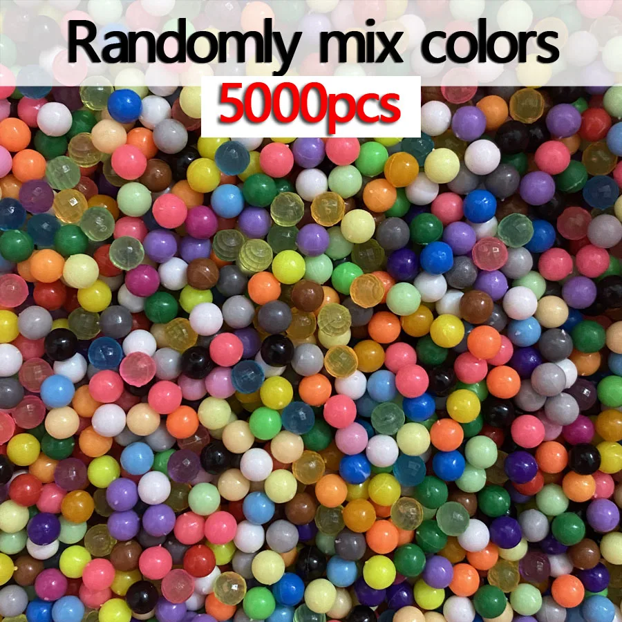 Beads Toys 5mm DIY Water Spray Beads Refill Beads Puzzle Crystal Set Ball Games Aqumosaic Magic Toys for Children
