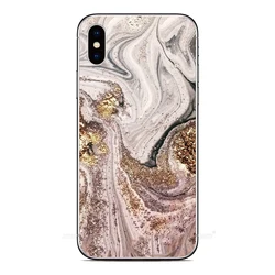 Elegant Marble Design Phone Case - Shimmering Gold Accents for Doogee S97 Pro (Style 10)