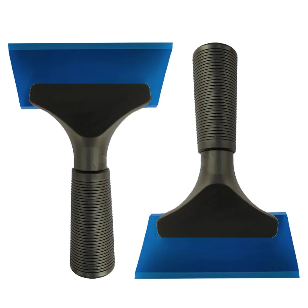 

2PCS Shower Squeegees Rubber Window Squeegee Glass Cleaner with Anti-slip Handle Replaceable Wiper Blades B69