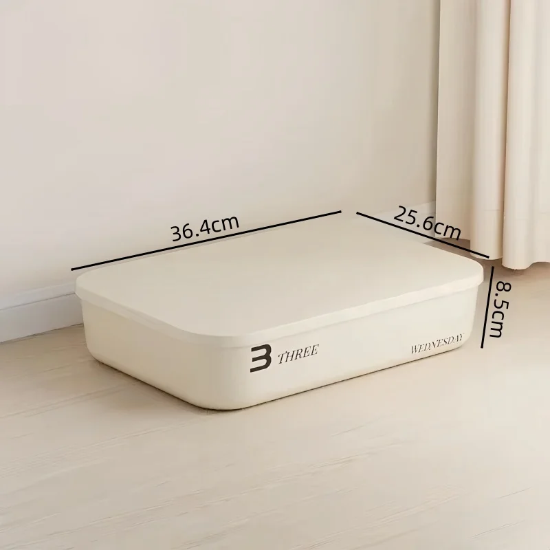 صندوق تخزين قابل للتكديس بغطاء ، مقاوم للغبار ، مس...