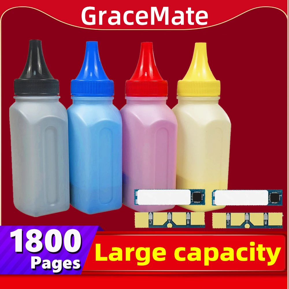 4 Colors Toner Powder Chip for Samsung CLP320 CLP 320 321 325 CLX3180 CLX3185 CLX 3185 3180 CLT407S CLT-407S CLT 407S printer toner powder