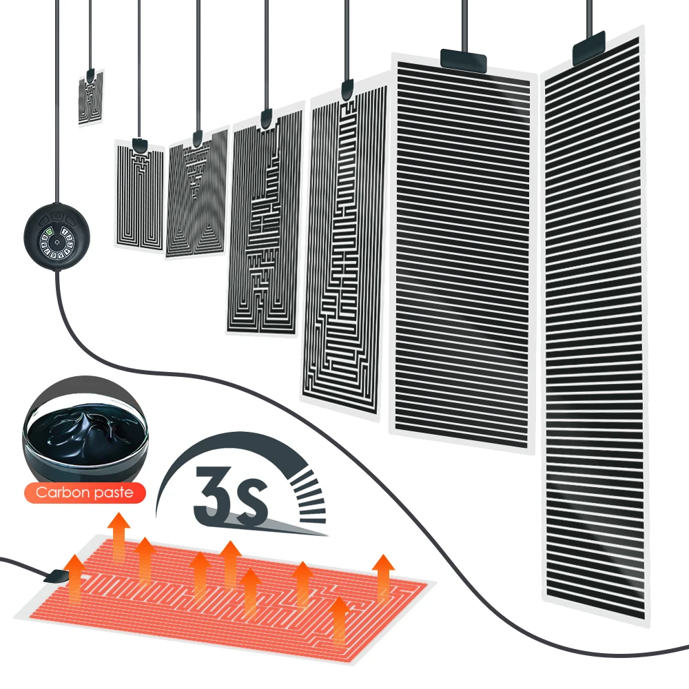 Planting mat Seedling heat mat 5-45W Seedlings Heating Mats with Temperature Adjustment Winter Anti-cold Plant Warm Pad for Snake Lizard Frog Spider Plant Box