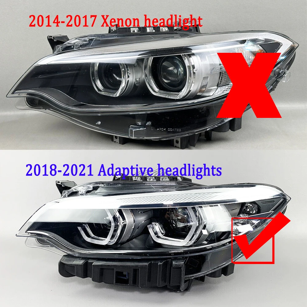 RGBW Blue Red Angel Eyes Pasuje do 2018-2021 BMW M2 serii 2 DRL