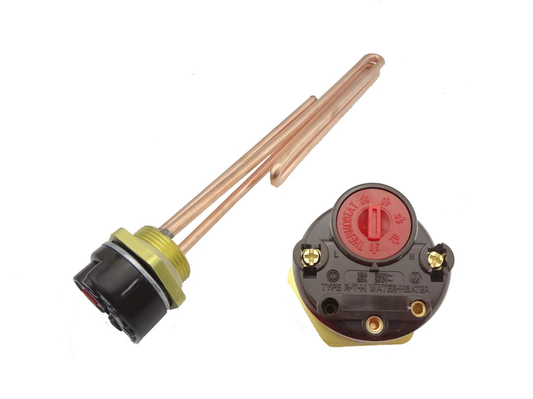 2000W 1.25 (BSP, DN32) 220V Electrical immersion element booster, with  thermostat