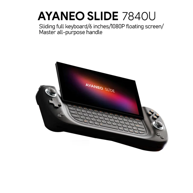 その他 AYANEO SLIDE Ayaneo Slide | 512GB com 16GB de RAM | Console Portátil com AMD