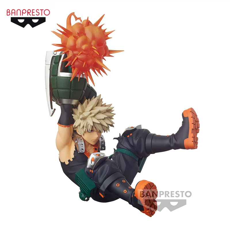 

In Stock Original BANPRESTO My Hero Academia Bakugou Katsuki 9CM PVC Anime Figure Action Figures Collection Model Toys