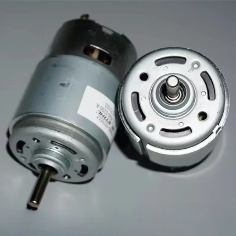 존슨 RS-775 DC 모터 엔진, 고속 전력 듀얼 볼 베어링, 42mm 모터, DIY 드릴 원형 톱, 정원 도구, DC 12V, 18V, 24V