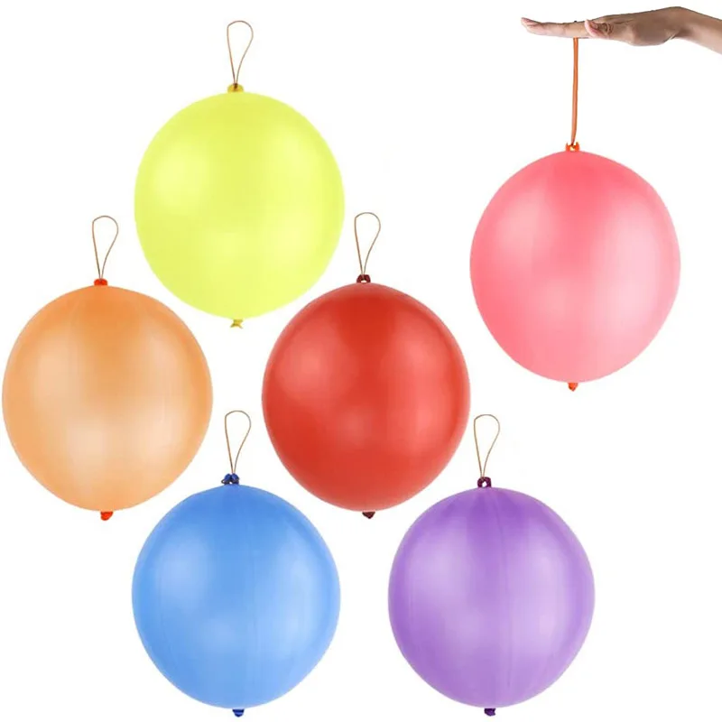 PunchBalloonsPartyFavorsforKidsHeavyDutyBounceBalloonswith