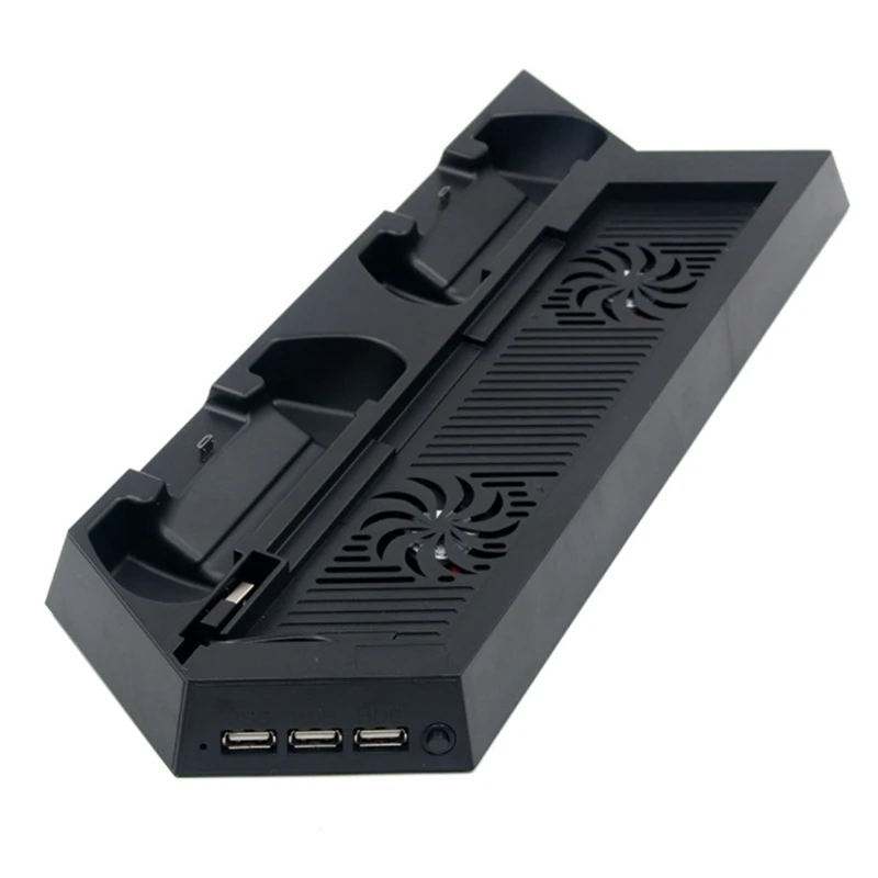 Staffa Verticale, Utilizzata Per Maniglia Ps4, Con Ventola Di Raffreddamento, Utilizzata Per Console Accessorio Console Ps4, 3 Porte Hub