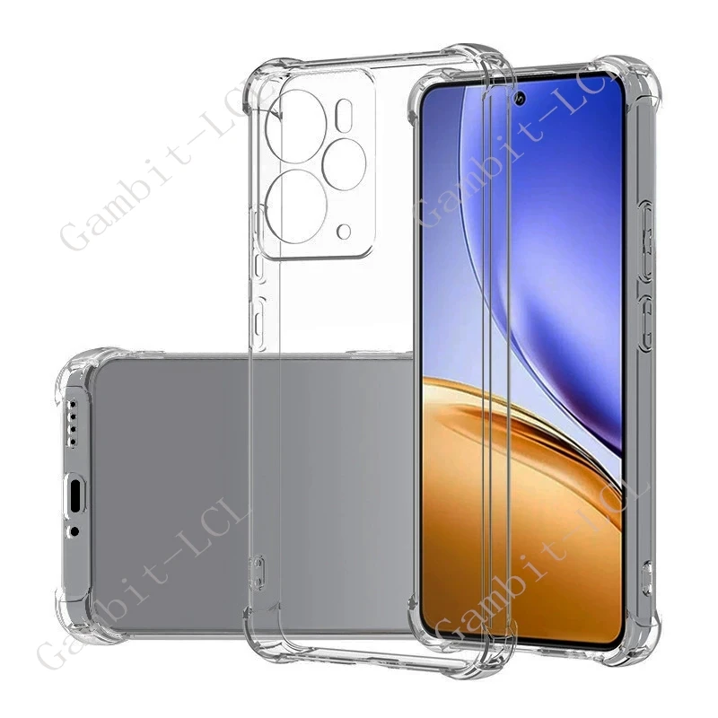 Shockproof Anti-Fall Soft TPU Back Cover Case