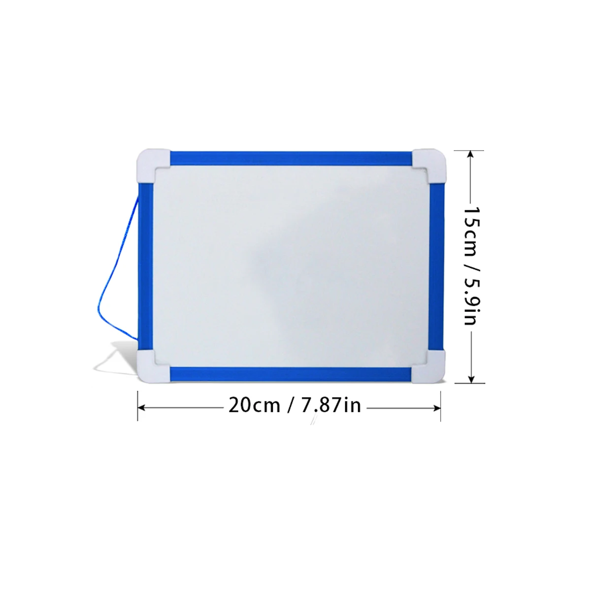 20.5*15.6cm Magnetic Kids Whiteboard Dry Wipe Board 5 Colors Frame Mini Drawing White board Small Hanging Erase Boards With Pen