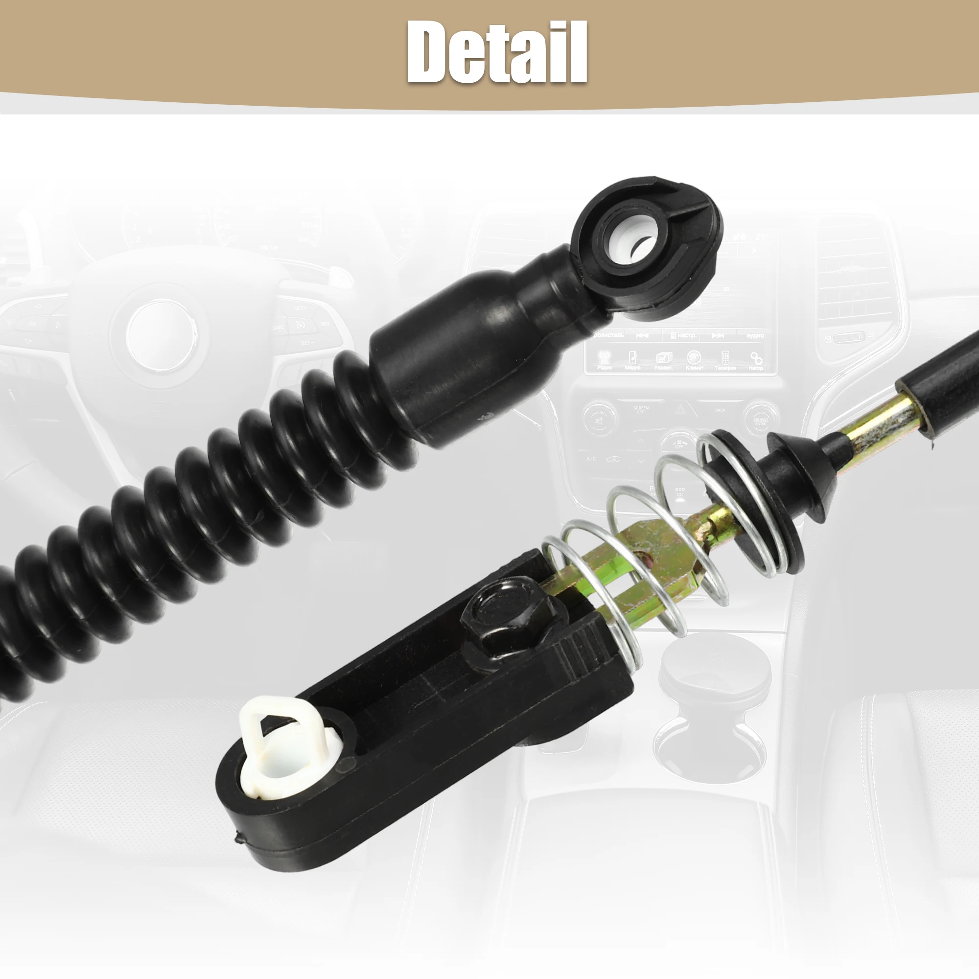 Automatic Transmission Shifter Cable No.68003138AC for Jeep Grand Cherokee (WK) Laredo 3.0L 3.7L 4.7L 2008 X Autohaux