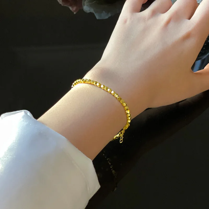 18K Gold Bracelet For Women Broken Silver Several Two Bracelets 