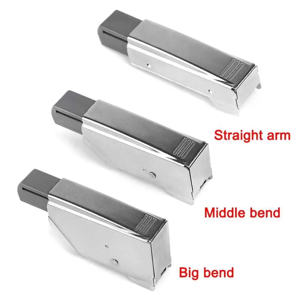 Adjustable Hinge Buffer Damper Durable Buffer Hinge Full Overlay Hinge Automatically Wardrobe Cupboard Straight Arm Hardware