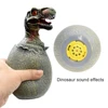Lovely T-rex Triceratops Dinosaur Egg PVC Model BB Device Development Kids Toy 6