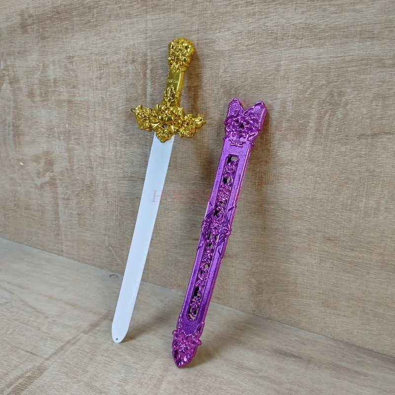 children's sword Plastic Sword Stage performance weapons Shangfang Sword Children's Toy cosplay sword,cosplay prop,laser sword,cosplay toy,retractable sword toy