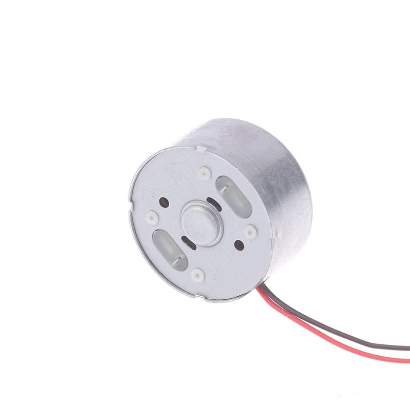 Description Picture 4 of itemRF-300EA-1D390 DC 1.5V 3V 5V 6V 7250RPM Mini Mute 24mm Round Spindle Motor Precious Metal Brush Engine DIY Solar Power Toy Model