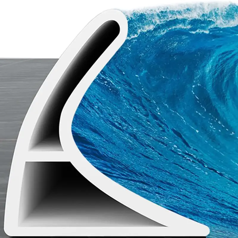 Water Waterstop Strip Barrier Bathroom Kitchen Floor Retaining...