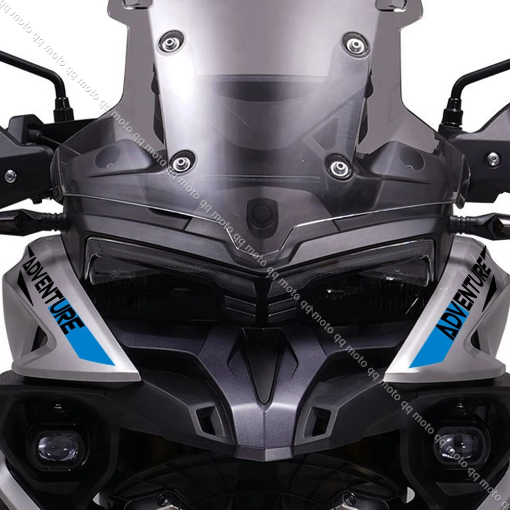 오토바이 앞 립 개인화 된 장식 스티커 VOGE DS525X DS 525X DSX525 525 DSX 용 Birdmouth 꽃 앞 입 스티커