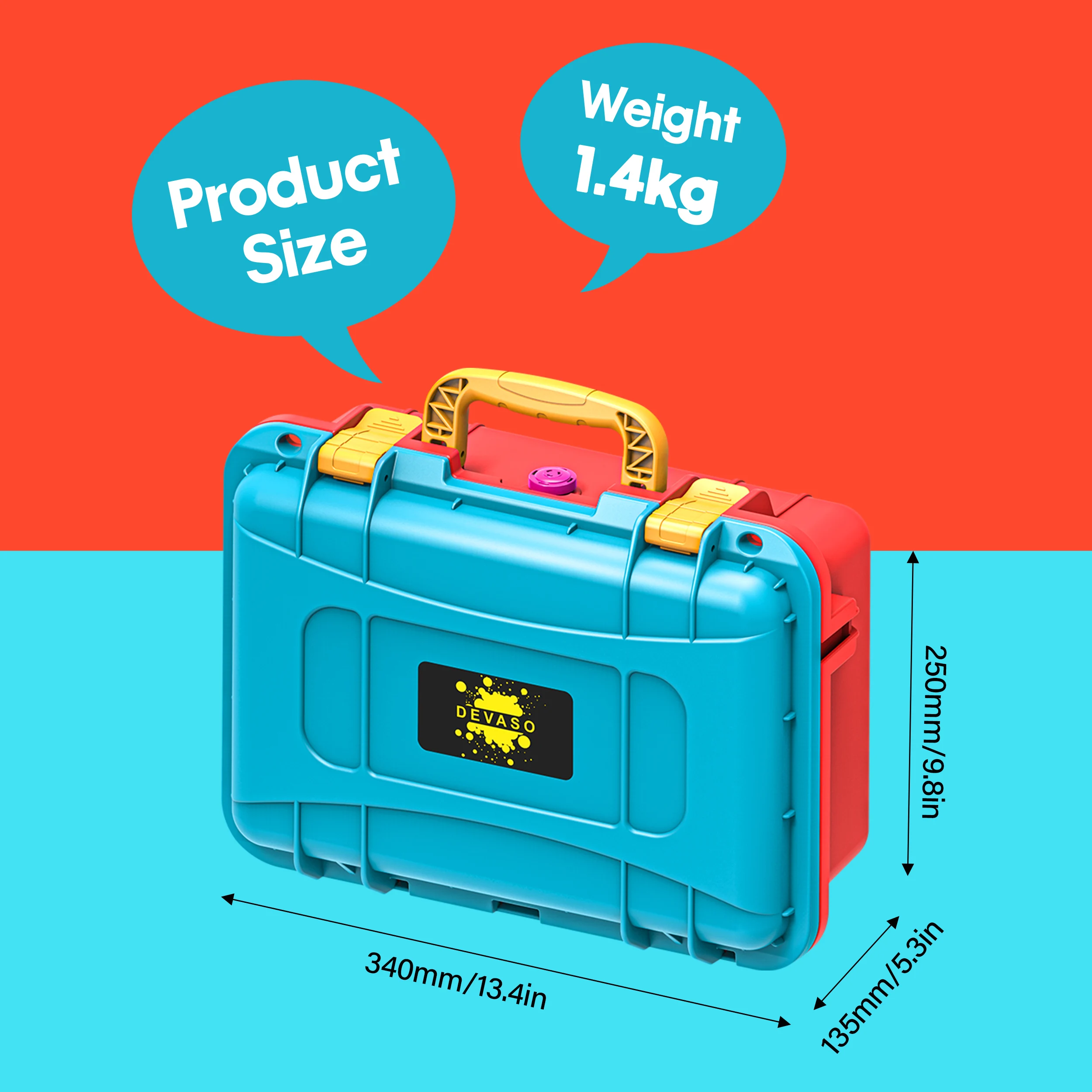 DEVASO Carrying Case for Nintendo Switch/NS OLED Games Console