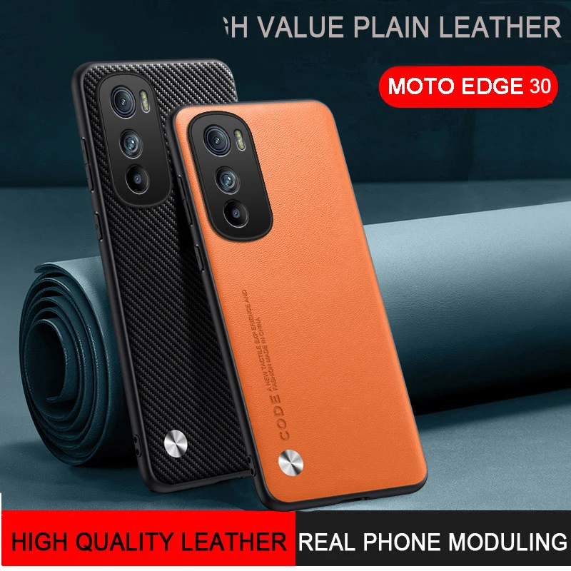 Per Motorola Edge 30 Custodia In Pelle Tinta Unita Custodia Morbida Per Fotocamera Funda Moto Edge 40 Neo/Edge 40/Edge 30 Ultra/Edge 30 Fusion