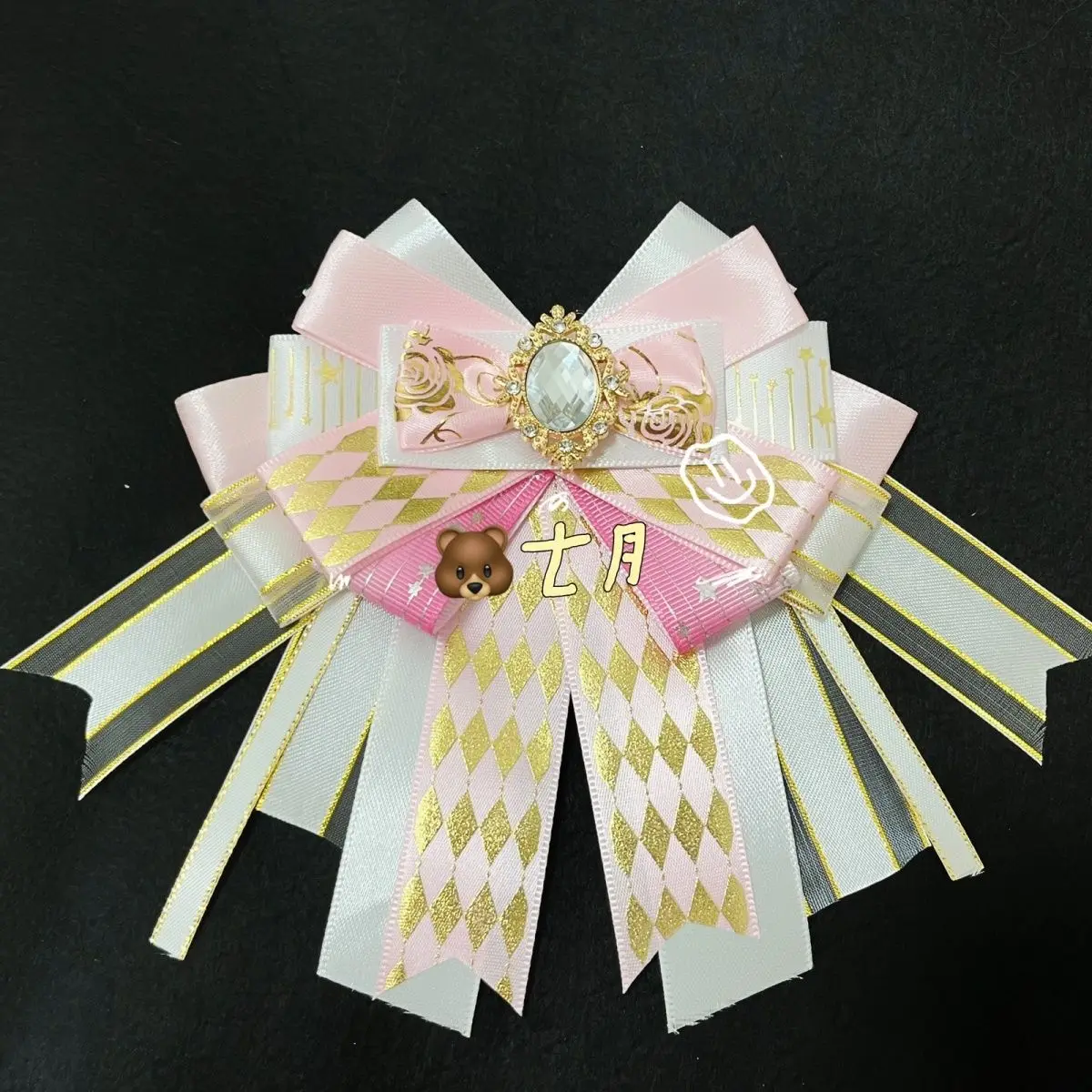 Original and Personalized New Product Luxurious Bow Tie Brooch Lolita Dress Shirt Collar Accessories High-end Jewelry Gifts