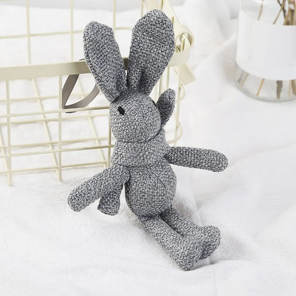thumbnail image 1 of NEW Rabbit Plush , Animal Stuffed Dress Rabbit Key chain TOY, Kid's Party Plush TOY , Bouquet Plush Dolls, 1 of 5