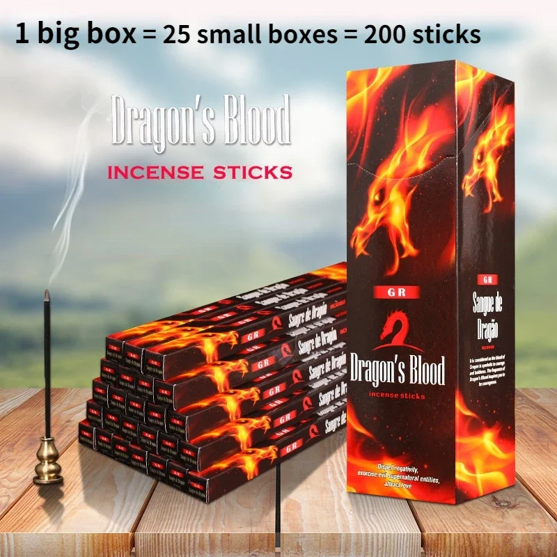 F Indian 200 Sticks Incense Dragon's Blood Lavender India Aromatherapy Line Herbal Insence Fragrance Small Companies Supplies