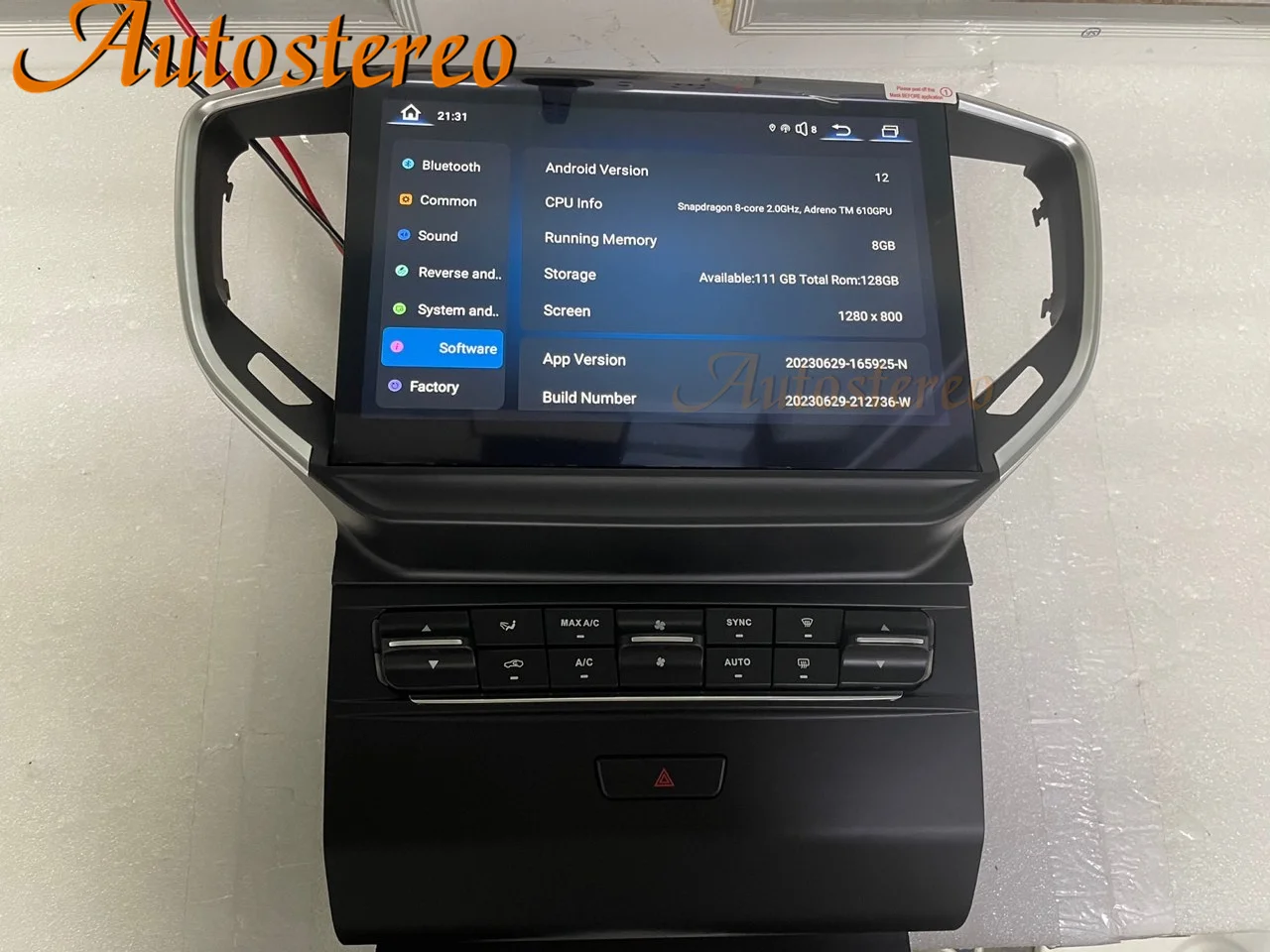 Carplay 9 Inch Android 14 Car Radio for Maserati Ghibli 2014-2020 Car GPS Naviga